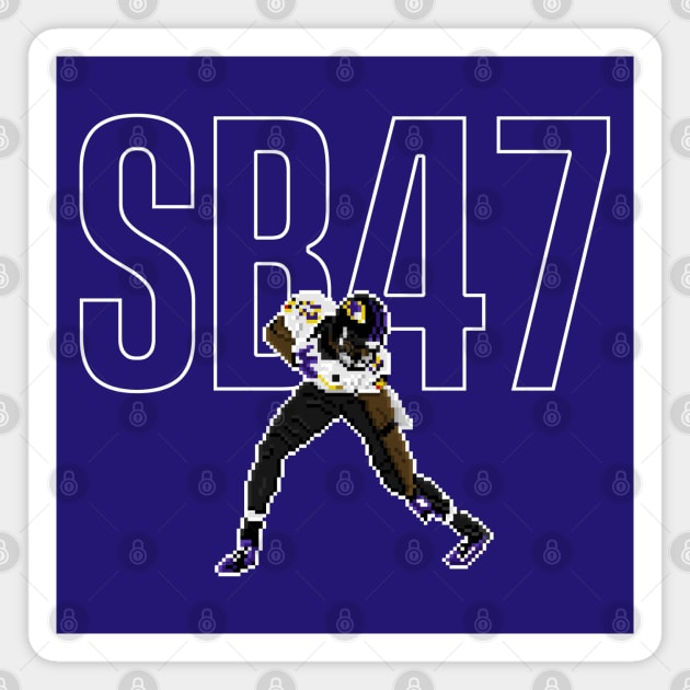 SB 47: Jones Runs It Back! Magnet by rokrjon